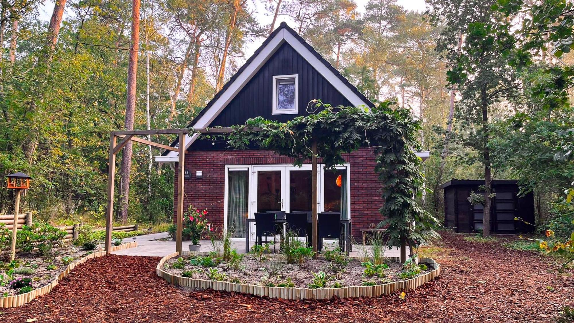 Vakantiehuis Vliegend Hert Veluwe Nunspeet Esterno foto