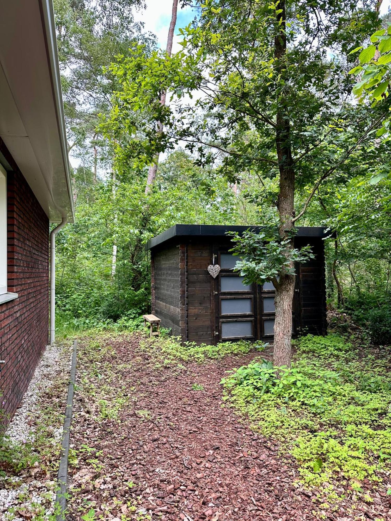 Vakantiehuis Vliegend Hert Veluwe Nunspeet Esterno foto